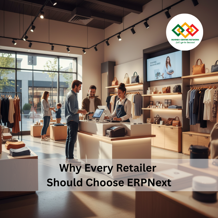Why Every Retailer Should Choose ERPNext - Cover Image